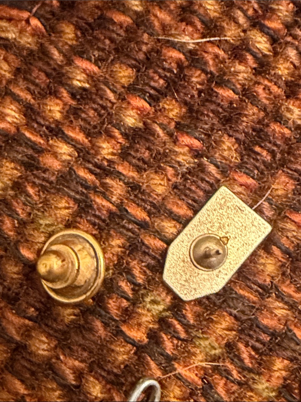 CBS Columbia Enamel Pin - Black and Gold Logo - Picture 3 of 3